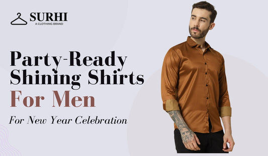 Party-Ready Shining Shirts for Men You Need for New Year Celebration