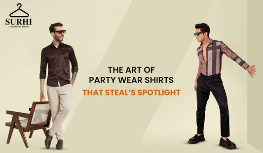 The Art of Party Wear Shirts that Steal’s Spotlight