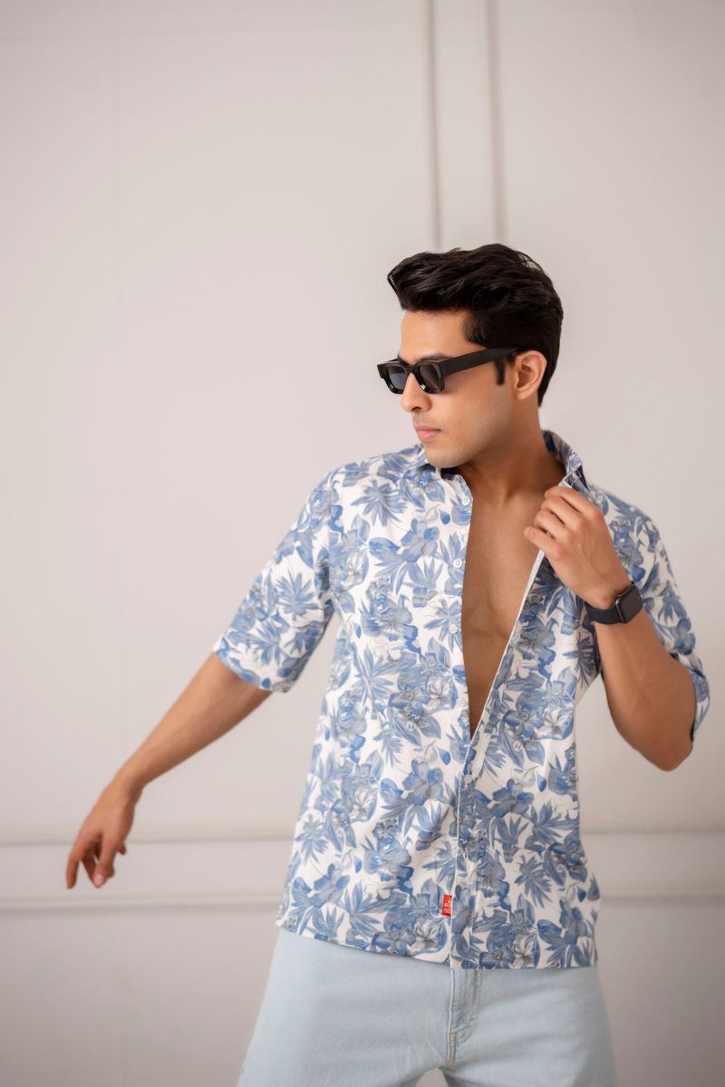 Surhi - Trendy Oversized Half-Sleeve Shirts Surhi - Trendy Oversized Half-Sleeve Shirts